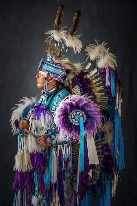 Photographer Creates A Series Of Portraits Of Native Americans Posing In Their Traditional