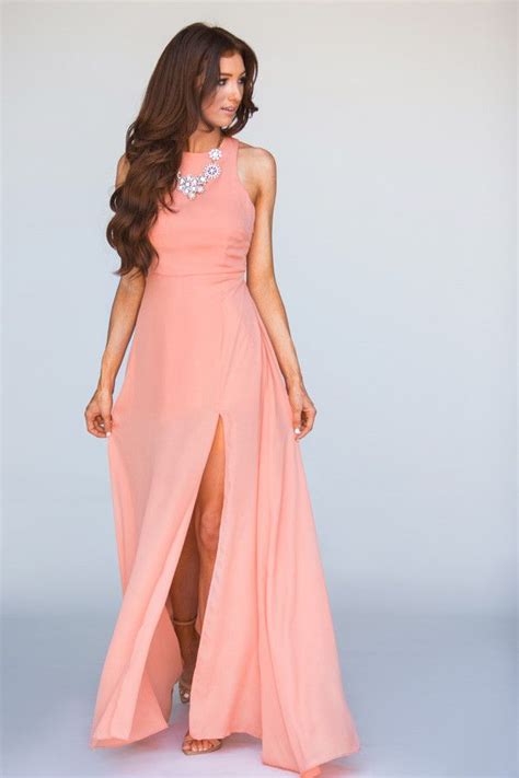 Roxanne Peach Maxi Dress Peach Maxi Dresses Maxi Dress Gala Dresses