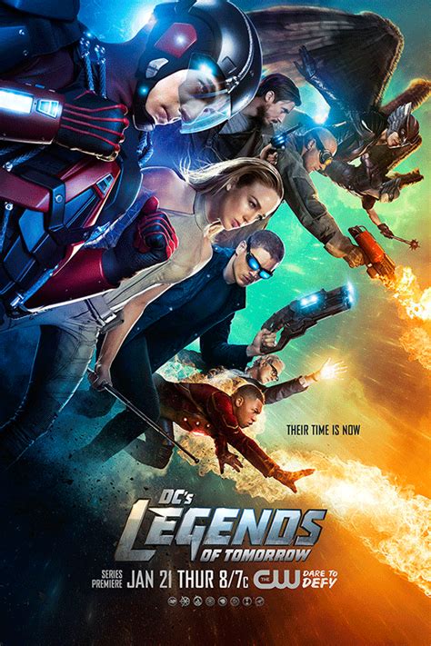 Dcs Legends Of Tomorrow The Cw Releases New Poster And Trailer
