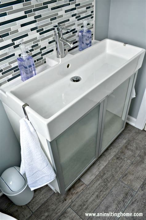 11 ikea bathroom ideas if you're on budget. IKEA Sink for bathroom | for taylor | Pinterest