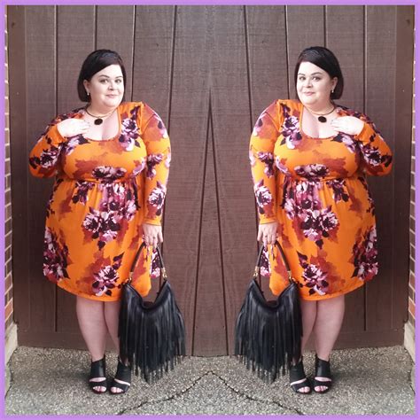 Thestylesupreme Plus Size Ootd Spruce And Sage Fitzgerald Floral Skater Dress