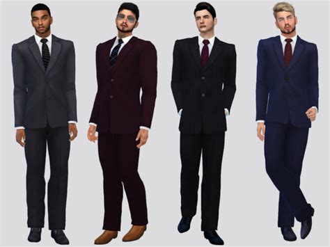 Felipe Formal Suit By Mclaynesims At Tsr Sims 4 Updates