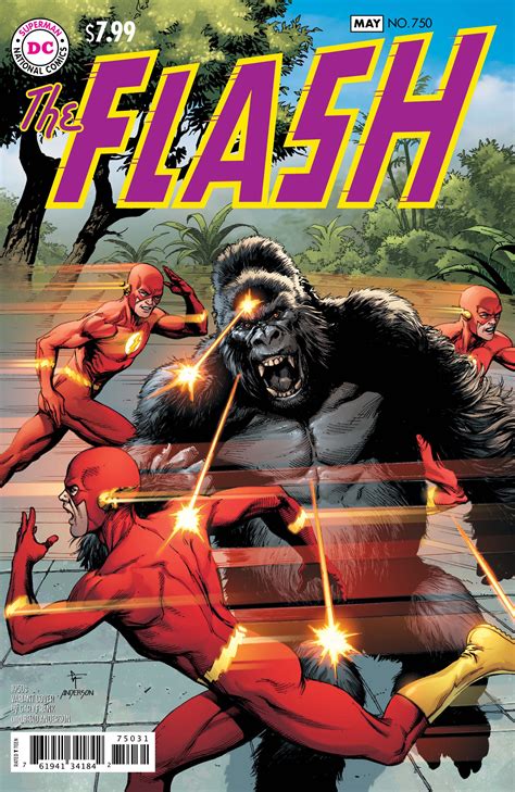 The Flash 750 1950s Gary Frank Cover Fresh Comics