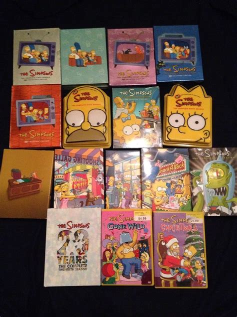 The Simpsons Season Dvd Box Sets Lot 1 2 3 4 5 6 8 9 10 11 12 13 20 Box