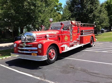1957 Seagrave Quad Fire Trucks Fire Engine Party Fire Engine