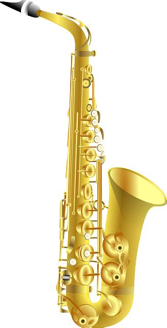 Saxophone Sax Instrument · Free Vector Graphic On Pixabay