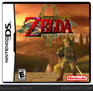 Se convirtió en la consola más vendida. The Legend of Zelda: Twilight Princess Nintendo DS Box Art ...