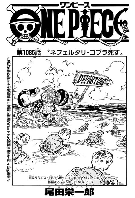 Chapter 1085 | One Piece Wiki | Fandom