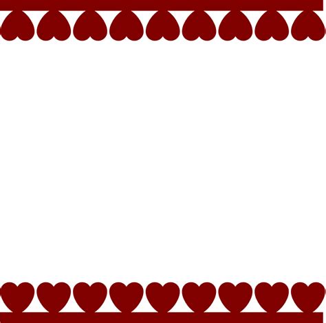 Free Free Heart Border Download Free Free Heart Border Png Images