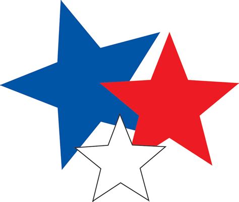 Patriotic Stars Clip Art Clipart Best