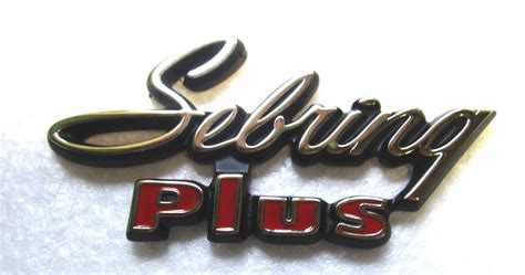 Sebring Plus Quarter Panel Emblem