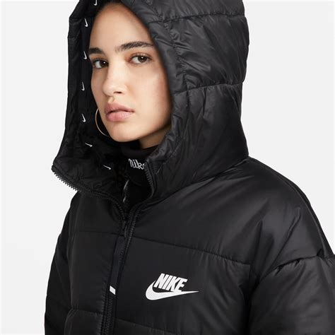 Nike Sportswear Therma Fit Repel Womens Synthetic Fill Hooded Parka Puffer Jackets