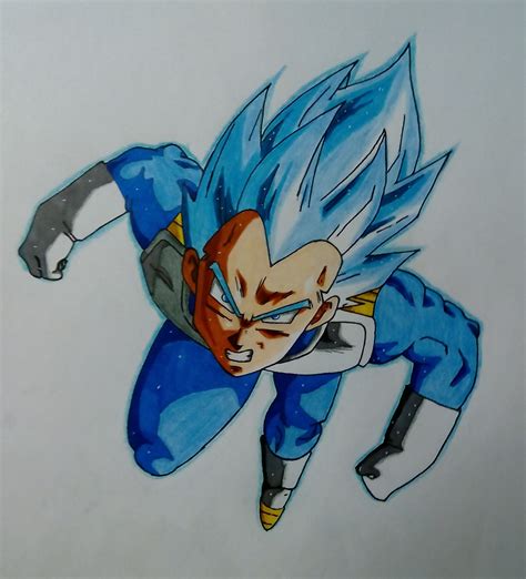 Feel free to explore, study and enjoy paintings with paintingvalley.com. Dragon ball Super : Vegeta SSJ blue by metaln23 on DeviantArt
