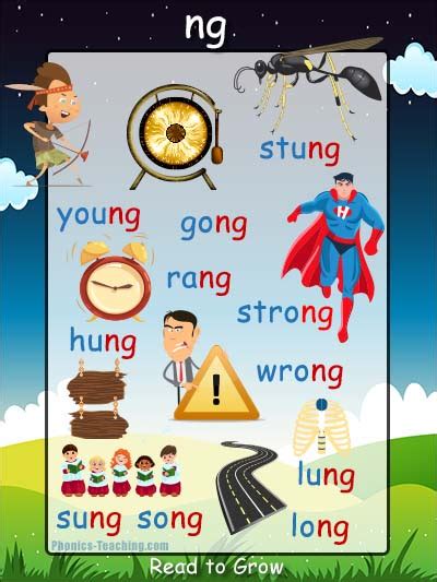 Ng Words For Kids
