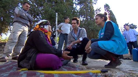 british singer mika meets syrian refugees in lebanon bbc news