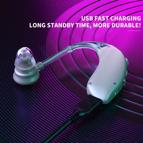 Rechargeable Hearing Aid Digital Hearing Aids Adjustable Tone Sound
