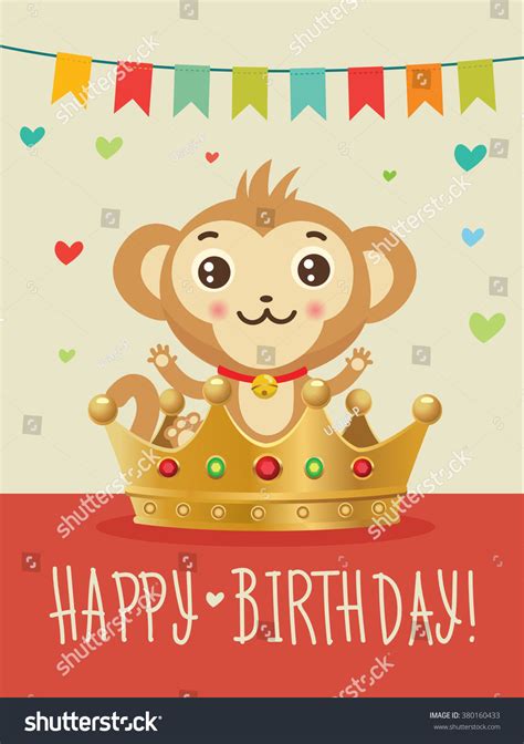 Happy Birthday To Youchinese Zodiac Monkey Greeting