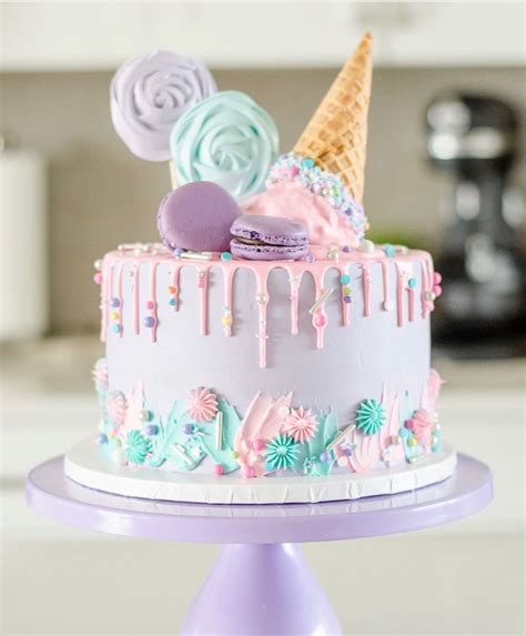 Candy Birthday Cakes Ice Cream Birthday Cake Birthday Cakes For Teens