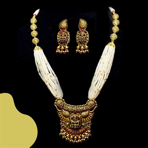 Kalyan Jewellers Temple Jewellery Is Really Easy To Style Temple