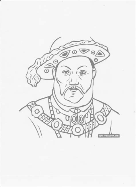 Henry Viii Easy Drawing