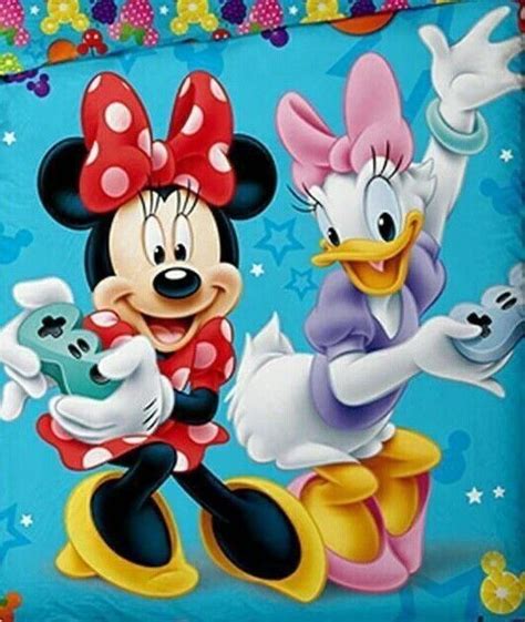Minnie Daisy Imagenes Mickey Y Minnie Dibujos Para Colorear Disney