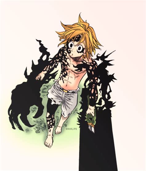 The form of his prison or grave can be variably a cave, a hole under a large rock (as in le morte d'arthur), a magic tower, or a tree. Meliodas crushes Death Battle! by Water-Frez on DeviantArt