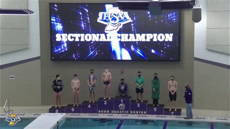 Ihsaa Boys Diving Sectional 2 Youtube