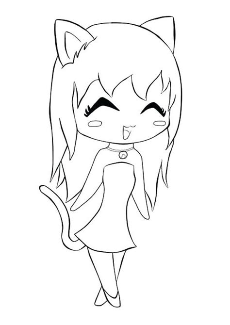 Coloring Pages Anime Coloring Page For Kids
