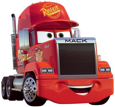 10 Inch Mack Truck Semi Decal Disney Cars Movie Removable Peel Etsy