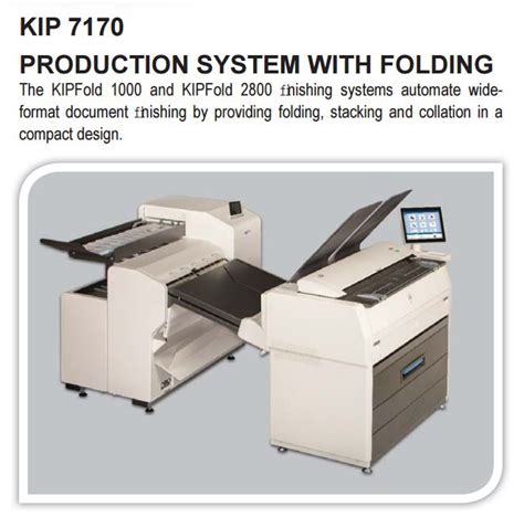 Kip 7170 system software is ideal for decentralized environments and expandable to. Kip 7170 Wide Format | Digital B&W Large Format System - MBS Business Systems