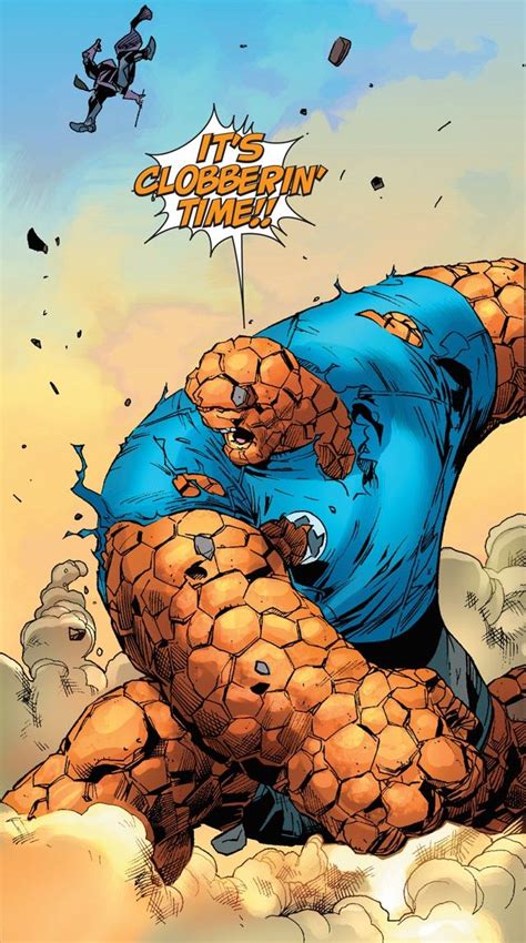 The Thing Marvel Comics Superheroes Fantastic Four Marvel Marvel Art