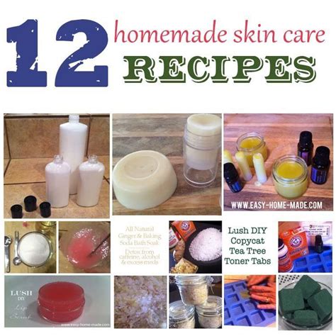 These Skin Care Tips Will Make Your Skin Happy Homemade Skin Care Homemade Skin Care Recipes
