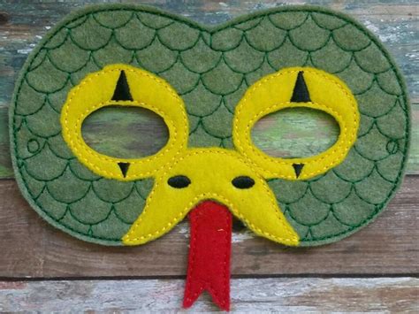 Snake Masks Made And Sold By Heart Felt Embroidery 7 Yes We Ship And
