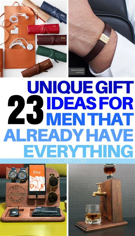 The first step to answering your question is simply narrowing down the things he likes most. 24 Unique Gift Ideas for Men Who Have Everything (2020 ...