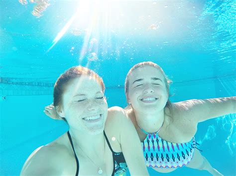 Summer Gopro Series Underwater Selfies The Limit Exchange Gopro Underwater Selfie