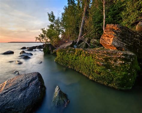 Water Rocks Nature Landscape Wallpapers Hd Desktop And Mobile