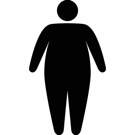 Acceptance Body Fat Human Obese Obesity Overweight Icon