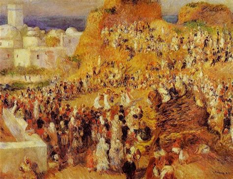 Arab Festival In Algiers The Casbah Renoir Oil Painting Reproduction China Oil Painting