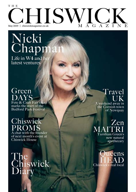 The Chiswick Magazine May 2019 By The Chiswick Magazine Issuu