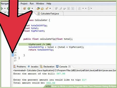 It evaluates a condition to be true or false. How to Write a Java Program With Two Classes Using Eclipse