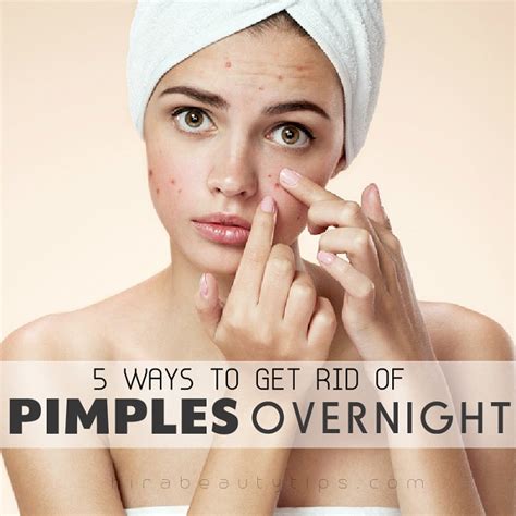 How To Get Rid Of Pimples Overnight Fast