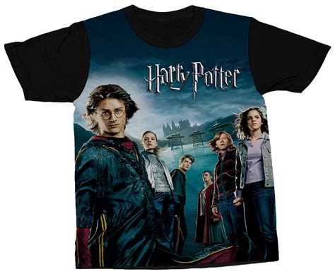 Mas se harry não se inscreveu para o tal torneio, quem o fez? Camiseta Harry Potter E O Cálice de Fogo Filme Blusa ...