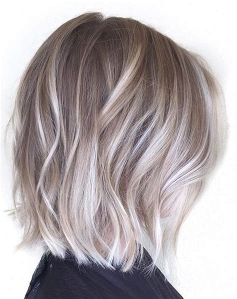 28 Impressive Silver Gray Ombre For Short Hair To Put You