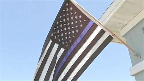 Blue Lives Matter Flag Deemed Racist Ordered To Come Down Fox News