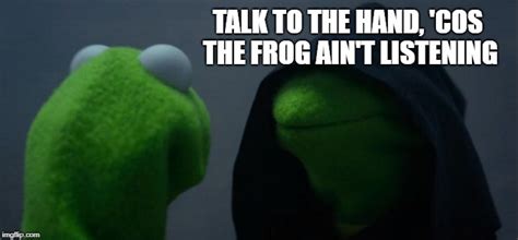 Evil Kermit Frog Meme Drawing