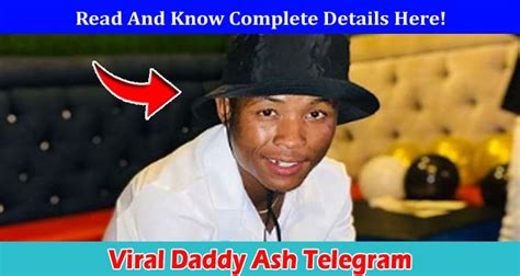Full Watch Video Viral Daddy Ash Telegram Is It On Twitter Reddit