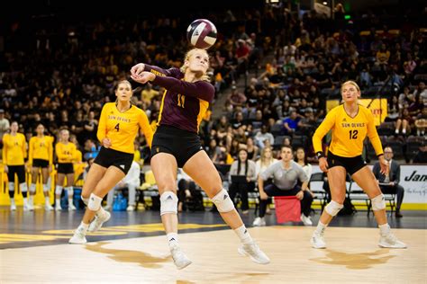 arizona state volleyball faces stanford in ncaa sweet 16