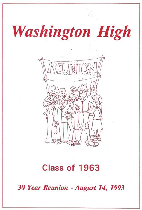 George Washington High School Sf Class Of Spring 1963 30th Reunion