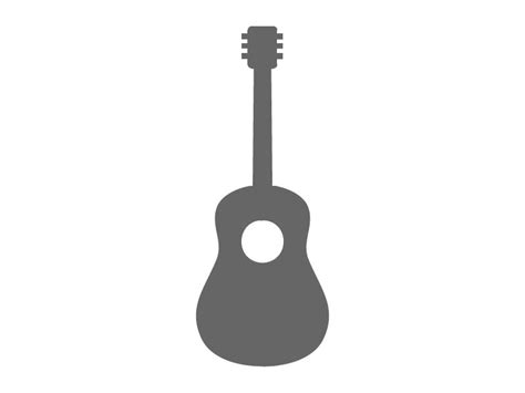 Acoustic Guitar Craft Shape