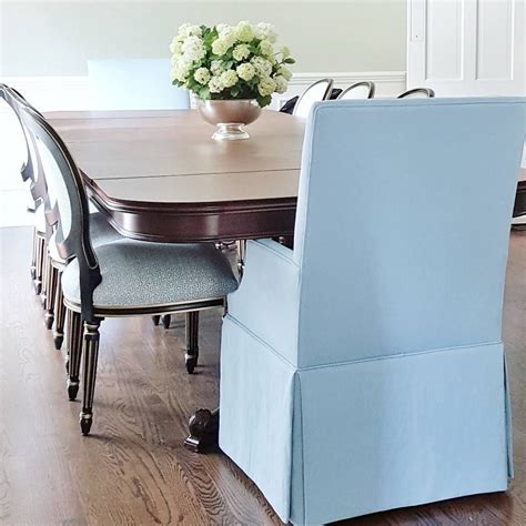 Blue Upholstered Host Chairs And Wood Frame Side Chairs Upholstered